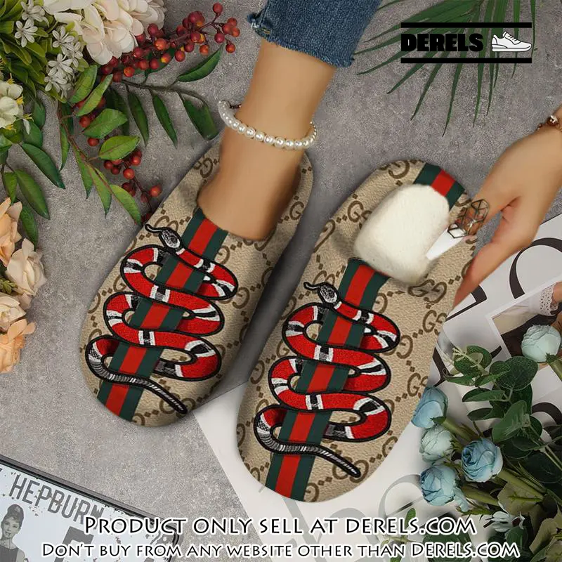 Gucci fleece slippers luxury inhouse slippers ihs1012 dr2838865